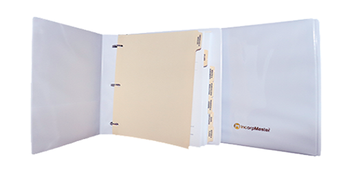 vinyl white binder
